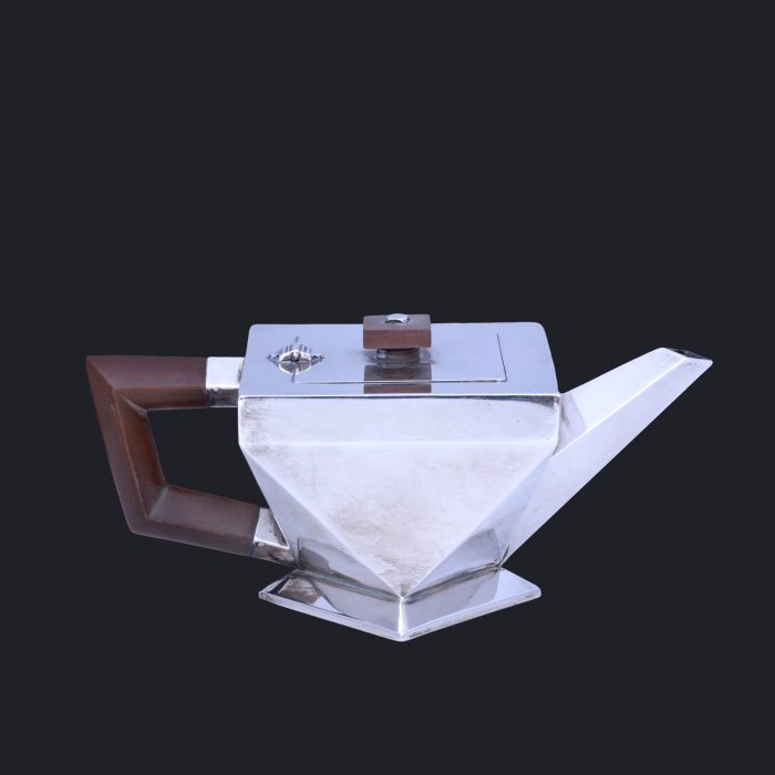 A geometric modernist deco tea  set by Charles Boyton - Image 2