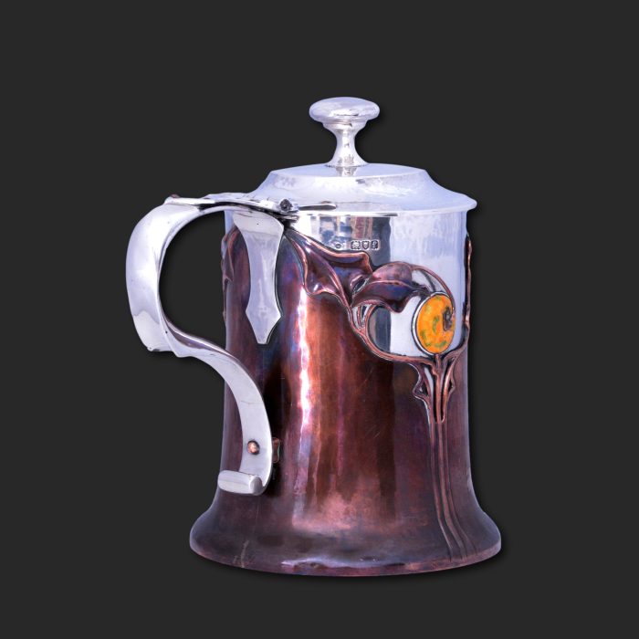 A massive Kate Harris silver and copper tankard - Image 2