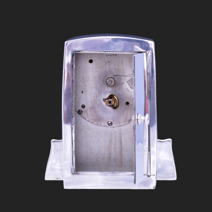 An Archibald Knox Cymric silver clock for Liberty & Co - Image 4