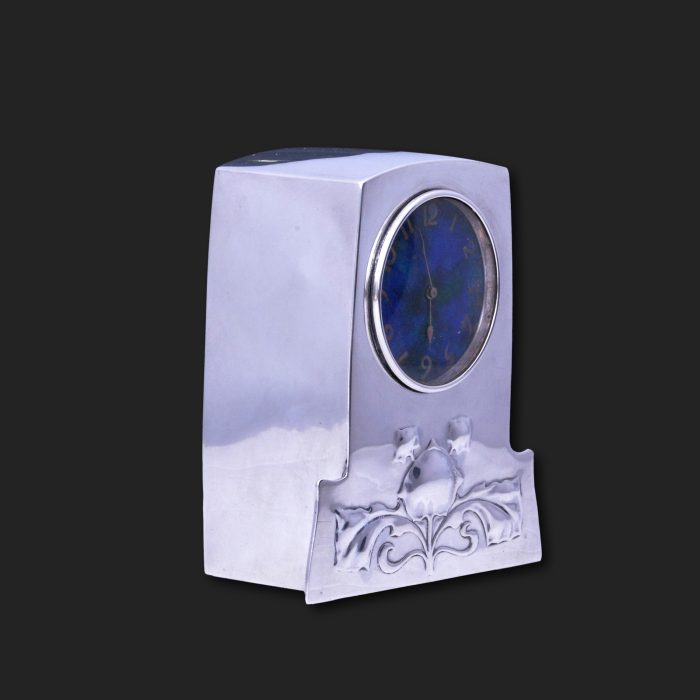 An Archibald Knox Cymric silver clock for Liberty & Co - Image 2