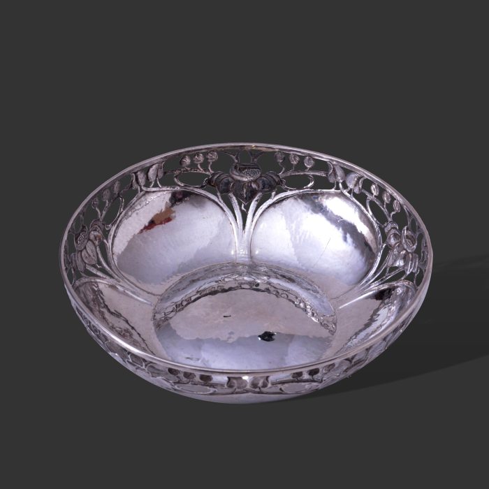 Charles Ashbee silver pieced bowl for Guild of Handicraft