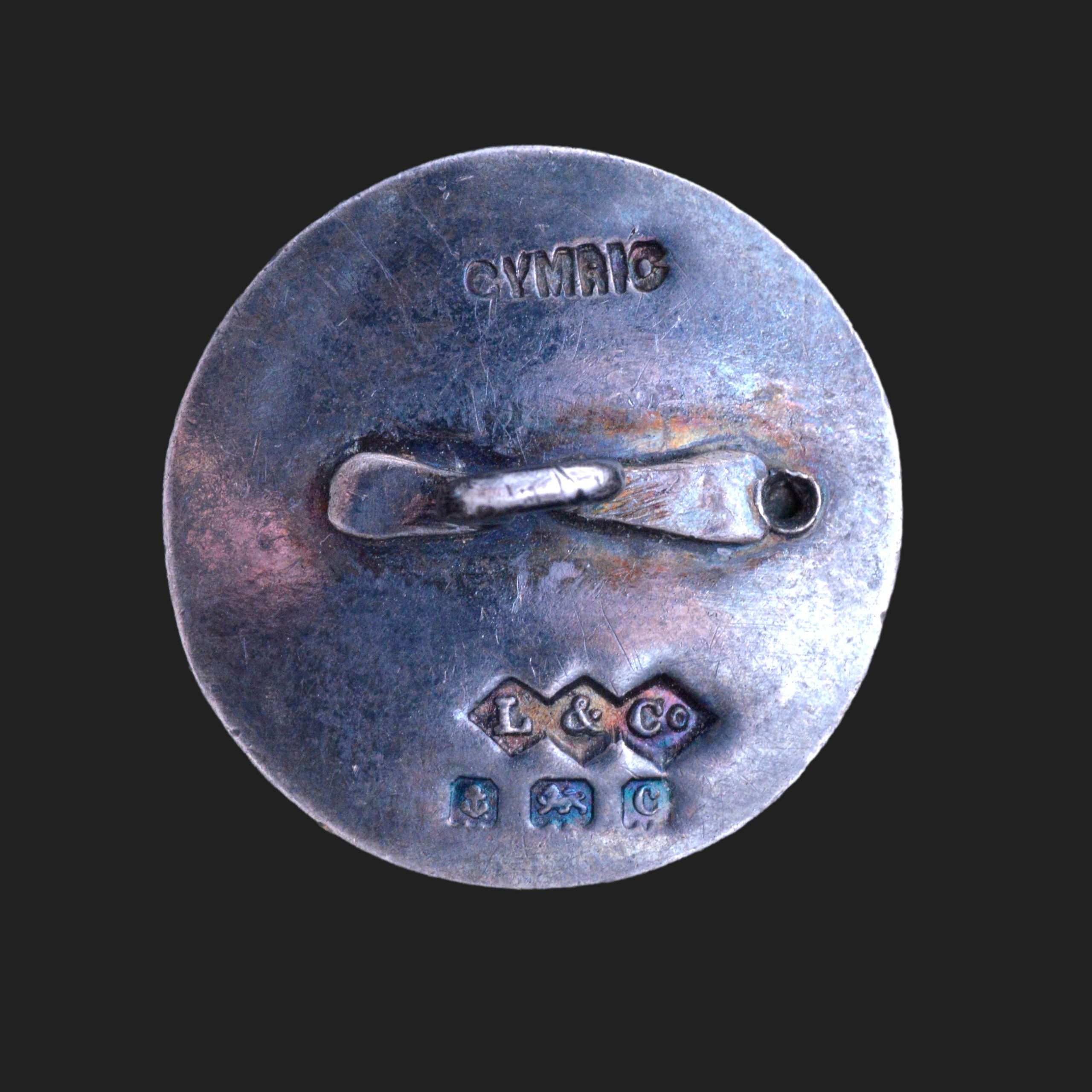 David Veazey for Liberty, Cymric silver and enamel buttons - Image 3