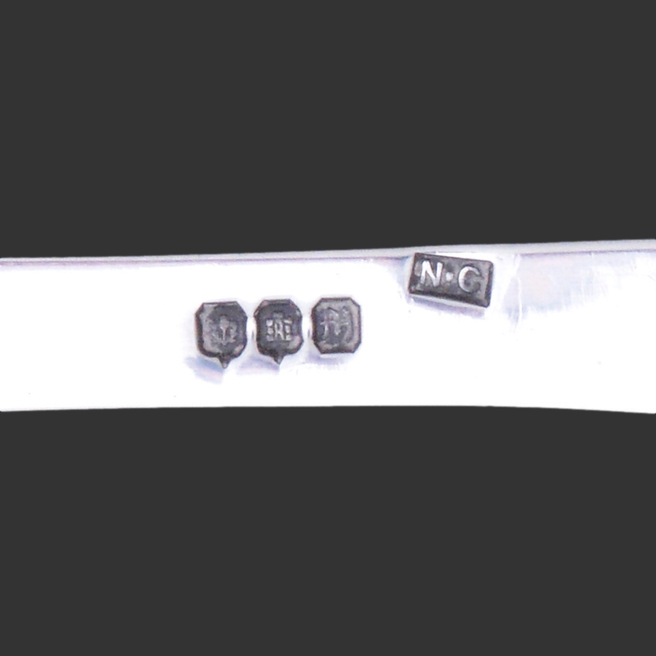 A Norah Creswick silver gem set spoon - Image 3